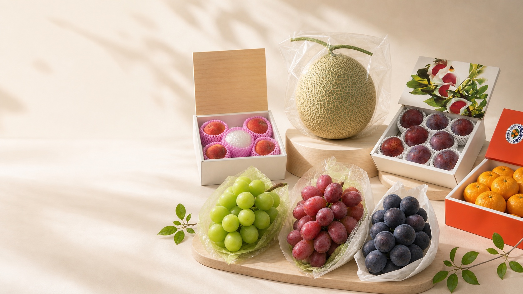 A curated collection of premium Japanese fruit